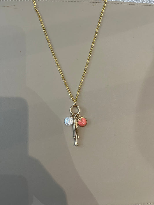 The Golden Fish Necklace